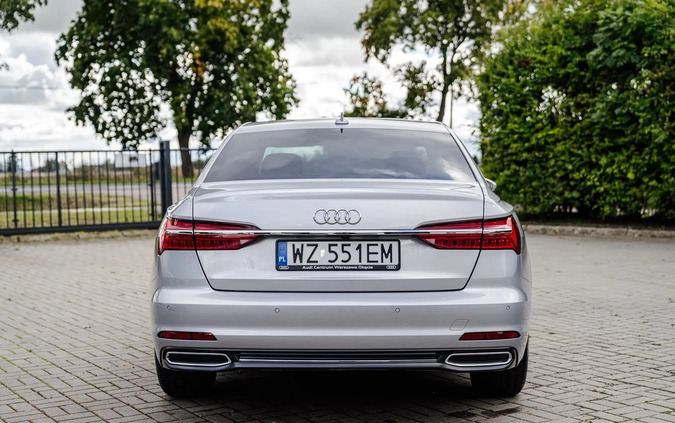 Audi A6 cena 134000 przebieg: 82800, rok produkcji 2020 z Gdańsk małe 172